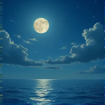 Moonlit AI music cover for Moonlit Letters